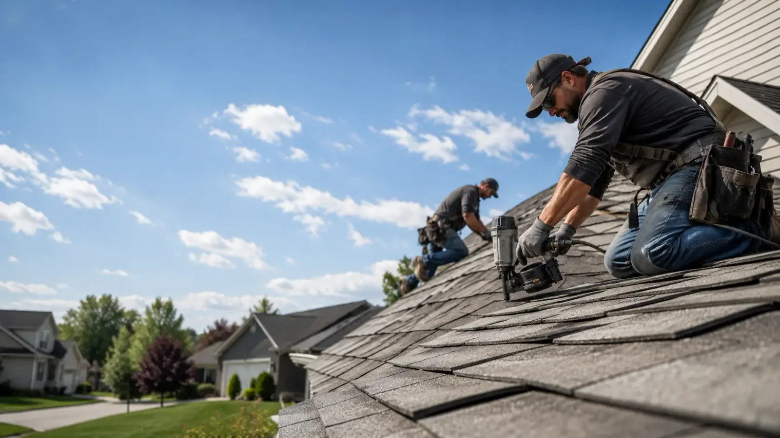 Storm Damage Roof Repair in Rices Landing, PA near me